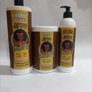 Pack Champú, Mascarilla y acondicionador para pelo Afro